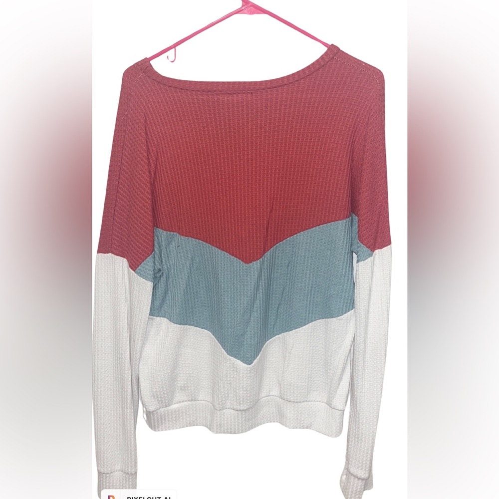 Multi colored top